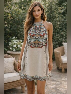 backless halter neck bodycon dress Halter Neck Backless Bodycon Dress – FABBELLA main image 0